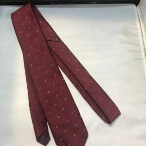 #1494 VTG ETIENNE AIGNER MAROON VINTAGE SILK NECKTIE 57 IN X 3 IN